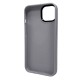 Чохол Apple iPhone 14, AG-Glass Sapphire, MagSafe, Сірий