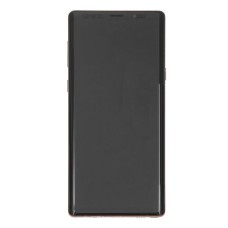 Дисплей Samsung N960 Galaxy Note 9, з сенсором, з рамкою, Super Amoled, Золотий
