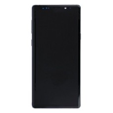 Дисплей Samsung N960 Galaxy Note 9, з сенсором, з рамкою, Super Amoled, Фіолетовий