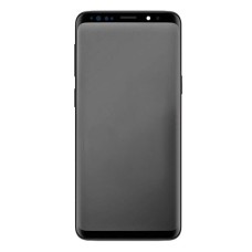 Дисплей Samsung G960F Galaxy S9, з сенсором, з рамкою, OLED, Чорний