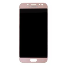 Дисплей Samsung J530 Galaxy J5, з сенсором, без рамки, Super Amoled, Рожевий