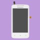 Дисплей Lenovo A390, з сенсором, Білий