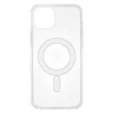 Чохол Apple iPhone 15, Silicone Classic Case, MagSafe, Прозорий