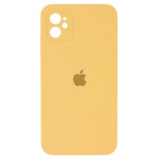 Чохол Apple iPhone 12, Original Soft Case, Жовтий