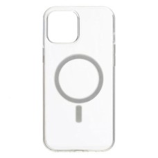 Чохол Apple iPhone 12 Pro Max, Silicone Classic Case, MagSafe, Прозорий