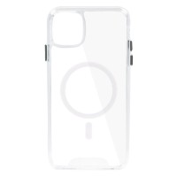 Чохол Apple iPhone 14, Space, MagSafe, Прозорий