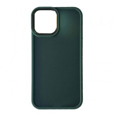 Чохол Apple iPhone 12 Pro Max, Matte Guard, Dark Green, Зелений