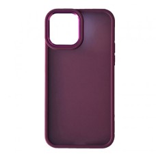 Чохол Apple iPhone 13 Pro Max, Matte Guard, Marsala, Бордовий