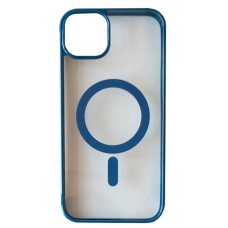 Чохол Apple iPhone 13 Pro Max, Cristal Case Guard, Navy Blue, MagSafe, Синій