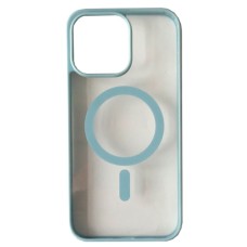 Чохол Apple iPhone 14 Plus, Cristal Case Guard, Sierra Blue, MagSafe, Синій