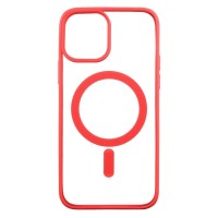 Чохол Apple iPhone 14 Pro, Cristal Case Guard, MagSafe, Червоний