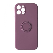 Чохол Apple iPhone 12 Pro Max, Ring Color, Cherry Blossom Purple, Фіолетовий