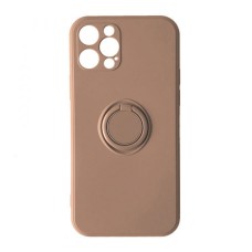 Чохол Apple iPhone 12 Pro Max, Ring Color, Pink Sand, Рожевий