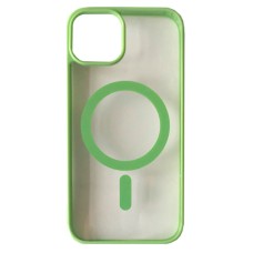 Чохол Apple iPhone 14 Pro Max, Cristal Case Guard, Mint Green, MagSafe, Зелений