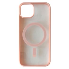 Чохол Apple iPhone 14 Plus, Cristal Case Guard, MagSafe, Рожевий