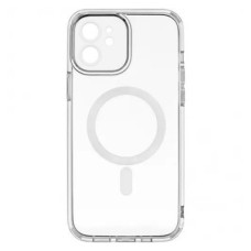 Чохол Apple iPhone 12, Silicone Classic Case, MagSafe, Прозорий