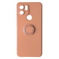 Чохол Xiaomi Poco X5 5G, Redmi Note 12 5G, Ring Color, Рожевий