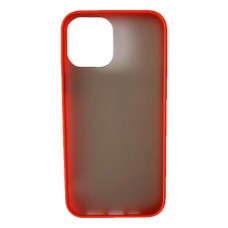 Чохол Apple iPhone 12 Pro Max, TOTU Gingle Matte, Red-Black, Червоний