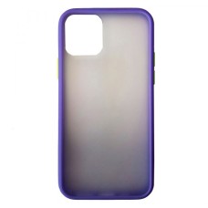 Чохол Apple iPhone 12 Pro Max, TOTU Gingle Matte, Lilac-Green, Бузковий