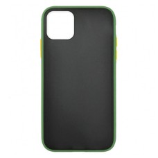 Чохол Apple iPhone 12 Pro Max, TOTU Gingle Matte, Green-Orange, Зелений