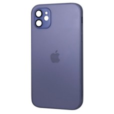 Чохол Apple iPhone 11, AG-Glass, Navy Blue, MagSafe, Синій