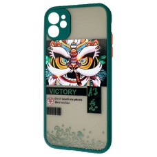 Чохол Apple iPhone 11, TOTU Matte Mythical Print, Зелений