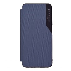 Чохол-книжка Samsung A037 Galaxy A03s, Business Fabric, Синій