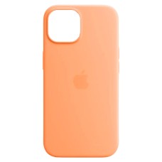 Чохол Apple iPhone 15, Original Soft Case, Помаранчевий