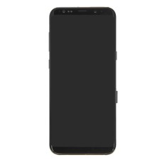 Дисплей Samsung G955 Galaxy S8 Plus, з сенсором, з рамкою, Super Amoled, Золотий