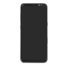 Дисплей Samsung G950 Galaxy S8, з сенсором, з рамкою, Amoled, Сірий