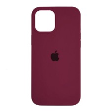 Чохол Apple iPhone 12 Pro Max, Original Soft Case, Garnet, Бордовий