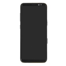 Дисплей Samsung G950 Galaxy S8, з сенсором, з рамкою, Amoled, Золотий