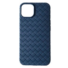 Чохол Apple iPhone 13 Pro, Weaving Full Case, Синій