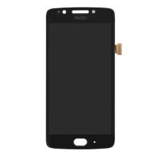 Дисплей Motorola XT1670 Moto G5, XT1672 Moto G5, XT1675 Moto G5, XT1676 MOTO G5, (High quality), з сенсором, без рамки, IPS, Чорний