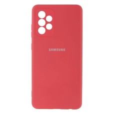 Чохол Samsung A725 Galaxy A72, Original Soft Case, Камелія, Рожевий