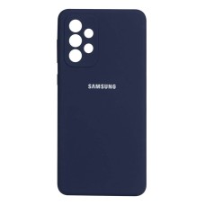 Чохол Samsung A736 Galaxy A73, Original Soft Case, Dark Blue, Синій