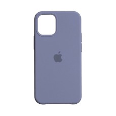 Чохол Apple iPhone 12 Mini, Original Soft Case, Лавандово-Сірий, Лавандовий