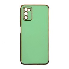 Чохол Samsung A037 Galaxy A03s, Glossy Color, Бірюзовий