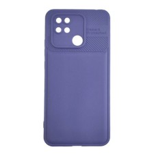 Чохол Xiaomi Redmi 10C, Cross Grain, Фіолетовий