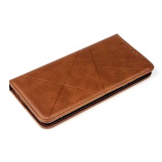 Чохол-книжка Oppo A16 2021, Business Leather, Коричневий