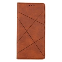 Чехол-книжка Samsung A525 Galaxy A52, Business Leather, Коричневый