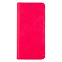 Чохол-книжка Samsung A326 Galaxy A32, Business Leather, Малиновий