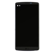 Дисплей LG H900 V10, H901 V10, з сенсором, Чорний