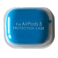 Чохол Apple AirPods 3, Silicone Classic Case, Синій