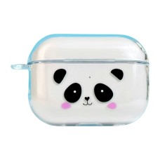 Чохол Apple AirPods Pro, Clear Case Strong Design, Panda Smile, Малюнок