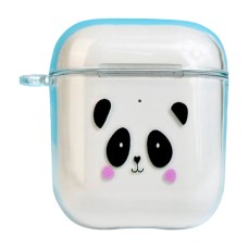 Чохол Apple AirPods, AirPods 2, Clear Case Strong Design, Panda Smile, Малюнок