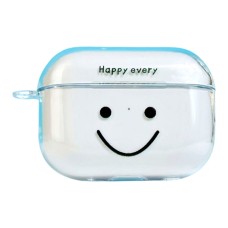 Чохол Apple AirPods 3, AirPods 4 mini, Clear Case Strong Design, Happy Every, Малюнок