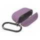 Чехол Apple AirPods 3, Silicone Classic Case, Pebble, Фиолетовый