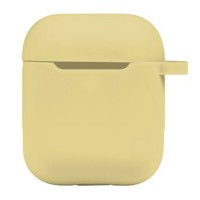 Чехол Apple AirPods, AirPods 2, Silicone Classic Case, Cream Yellow, Желтый