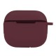 Чохол Apple AirPods 3, Silicone Classic Case, Maroon, Бордовий